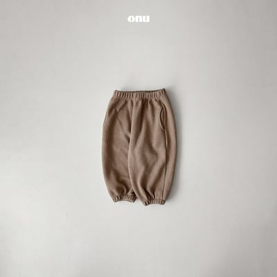 onu 47｜(70cm-115cm) 素面縮口褲4