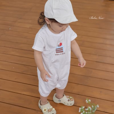 bebe nine15  (6m-24m) 2色可愛蛋糕圖包屁服9