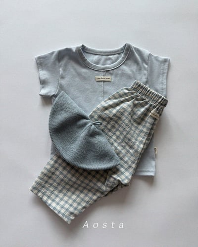 AOSTA35｜(6m-5y) 3款素色小標上衣11