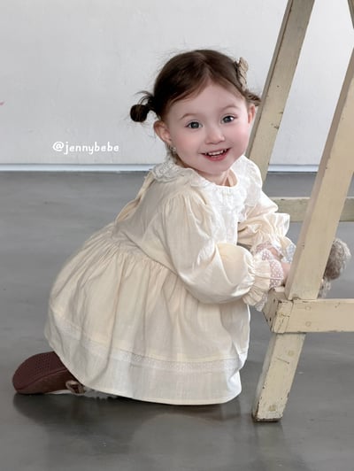 JE734｜(66-90cm) 蕾絲花邊包屁洋裝18