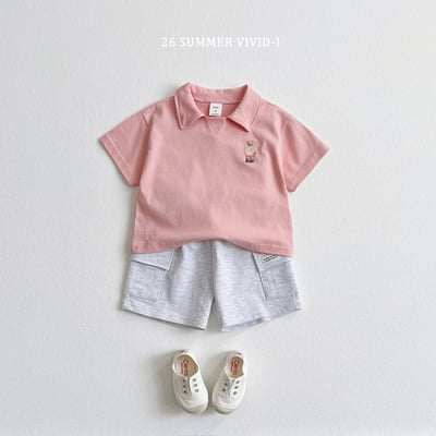 vivid28｜(78cm-125cm) 4款卡拉熊刺繡翻領套裝22