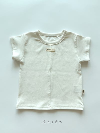 AOSTA35｜(6m-5y) 3款素色小標上衣6