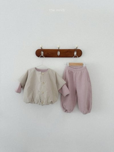 MiniRobe43｜(70-110) 春日壓紋縮口褲17