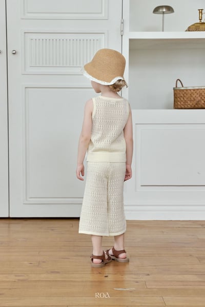 ROA05｜(6m-18m) 1色針織雕花鏤空套裝8