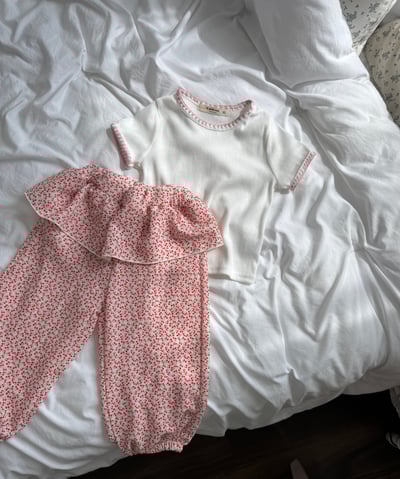 LePetitmot12｜(80-125cm) 編織素色上衣7