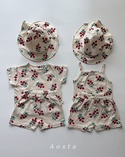 AOSTA20｜(6m-5y) 2款亞麻夏季短袖上衣20