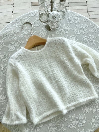 Monpetitbebe04｜(70cm-110cm) 針織羽毛上衣4