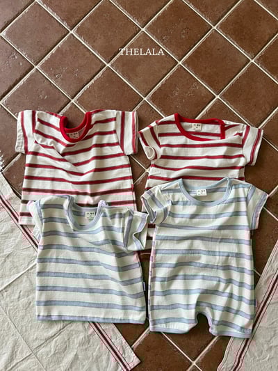 thelala59｜ (0m-18m) 條紋包屁扣10