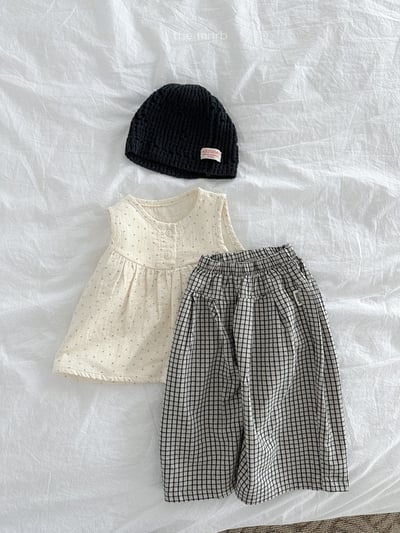 MiniRobe42｜(70-110) 印花傘狀無袖上衣5