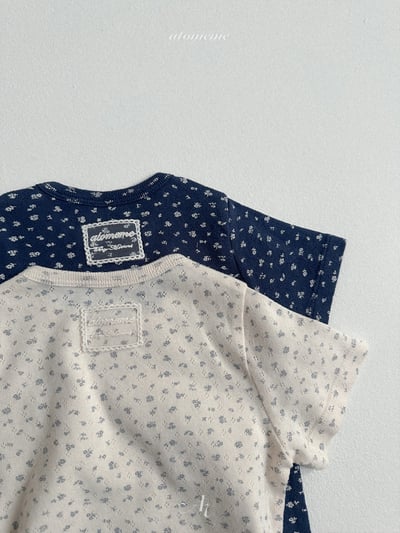 Atomeme24｜(70-110) 蕾絲小標短袖上衣7