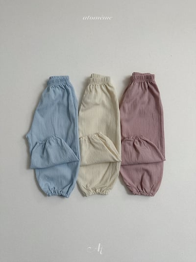 Atomeme38｜(70-110) 素面縮口褲7