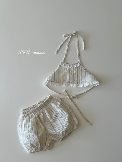 SO.U30｜(6m-4y) 線條綁帶套裝14
