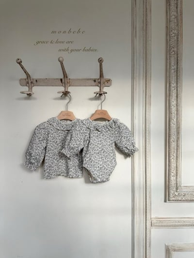 MONBEBE35｜(1y-8y) 荷葉領碎葉上衣9