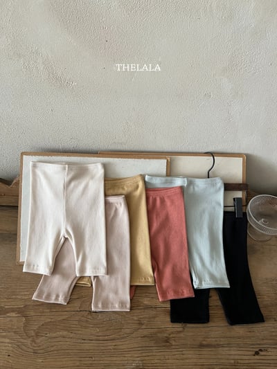 thelala11｜ (70-115) 七分素面緊身褲1