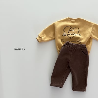 Bonito18｜(75cm-125cm) 簡約愛心印花休閒上衣6