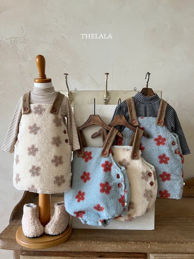 thelala50｜ (1y-6y) 條紋中領上衣2