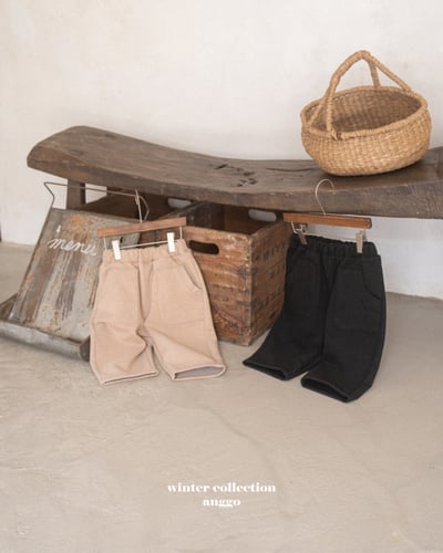 anggo21｜(75cm-120cm) 雙口袋簡約棉褲20