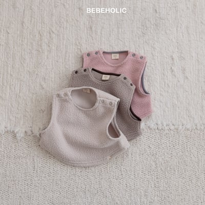 Bebe holic34｜(free) 羊羔毛素面背心1