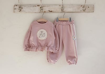 FLO45｜(75-140) 2色滾邊蕾絲縮口褲21