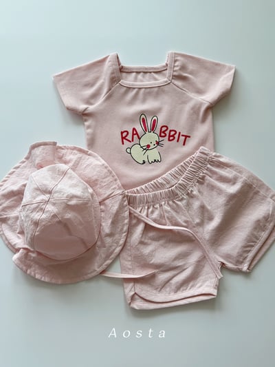 AOSTA27｜(6m-5y) 2款小兔兔方領上衣19