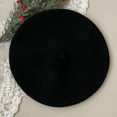 Oottbebe56｜(3y-6y  Free)  冬季羊毛貝雷帽5