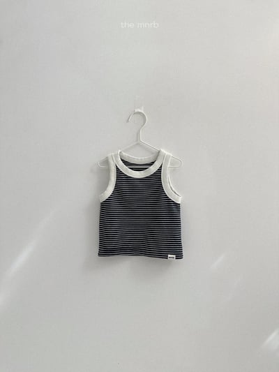 MiniRobe26｜(70-110) 撞色條紋背心7