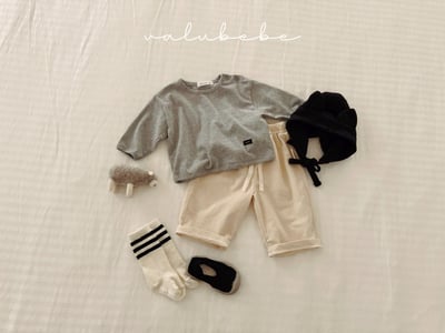 Valubebe04｜(65-90) 側開扣素面上衣4