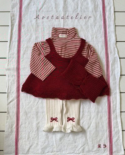 AOSTA14｜(1y5y) 冬季針織壓紋背心11