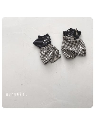 NUNU BIEL01｜(65-115cm) 簡約字母上衣4