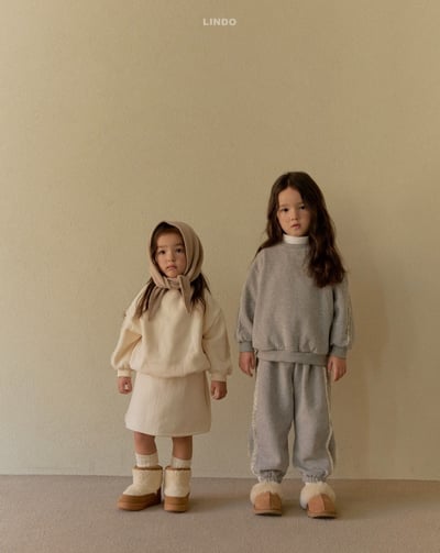 Lindo62｜(80cm-125cm) 蕾絲休閒縮口褲11