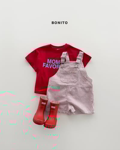 Bonito38｜(75cm-125cm) 3色媽媽的愛字母上衣11