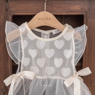 M-KIDS50｜(65-115cm) 蕾絲薄紗背心12