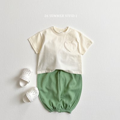 vivid42｜(78cm-125cm) 3款愛心造型口袋上衣20