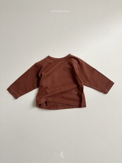 Atomeme28｜(70cm-110cm) 簡約素面棉質上衣6