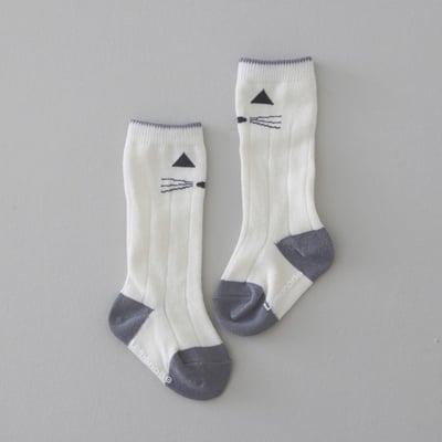 LEMONADE59｜(55cm-85cm) 1色小貓長襪兩雙組14