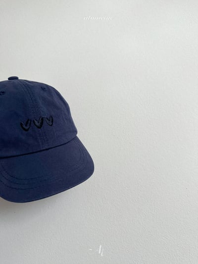 Atomeme27｜(70-110) 愛心刺繡棒球帽6