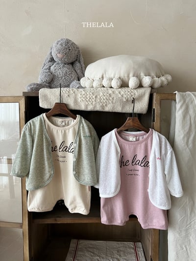 thelala21｜ (70-115) logo開襟薄外套10