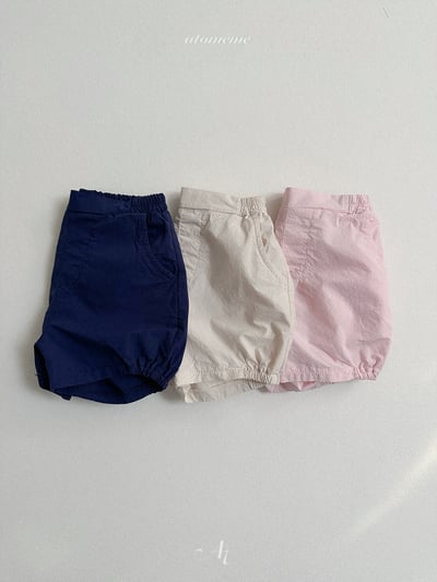 Atomeme32｜(70-110) 蓬蓬縮口設計短褲4