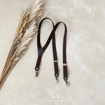 Oottbebe17｜(2y-13y )  英倫彈力背帶吊帶夾5