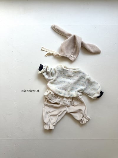 Bloom.b28｜(0m-24m/85cm-125cm) 刷絨縮口褲6