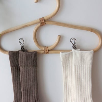 LEMONADE57｜(55cm-85cm) 1色羅紋長襪兩雙組11