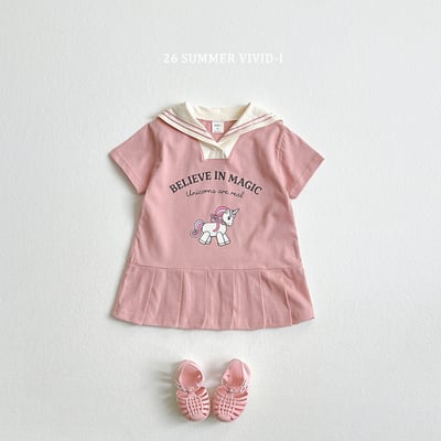 vivid30｜(78cm-125cm) 3款彩虹小馬水手連身裙4