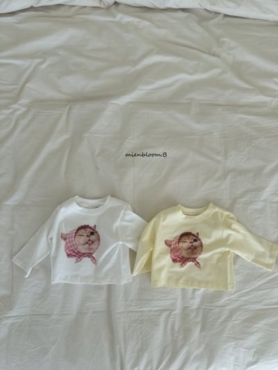 Bloom.b07｜(0m-7y) 小貓印花上衣7