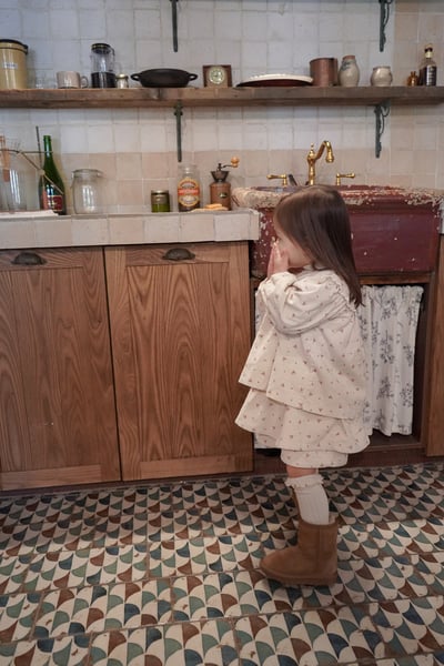 onu 19｜(70cm-115cm) 燈芯絨碎花蕾絲襯衫25