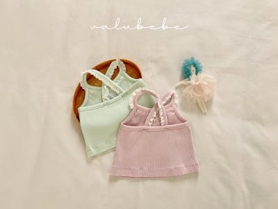 Valubebe 07｜(65-90cm) 蕾絲細肩背心3