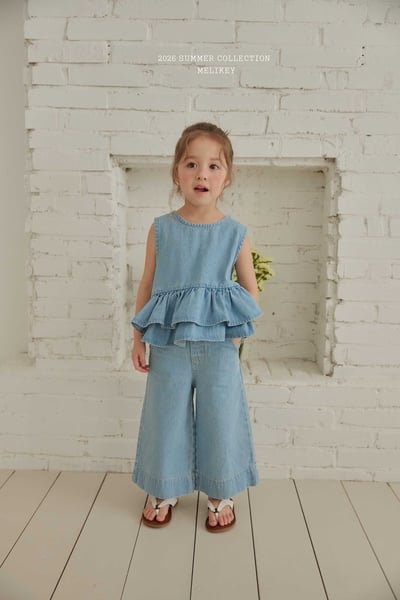 Melikey08｜(75-125cm) 9分牛仔寬褲12