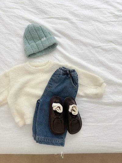 Atomeme30｜(70cm-110cm) 經典剪裁牛仔褲13