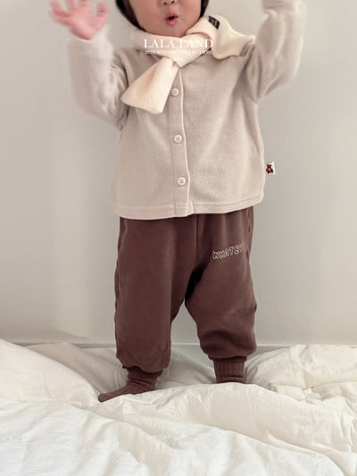 lala land37｜(60cm-83cm) 2色磨毛開襟外套6