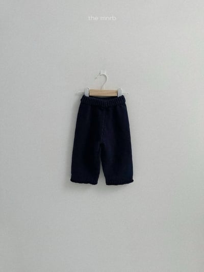 MiniRobe33｜(70-110) 針織直筒褲4