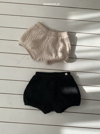 Bebe holic51｜(3m-18m) 素面針織短褲12